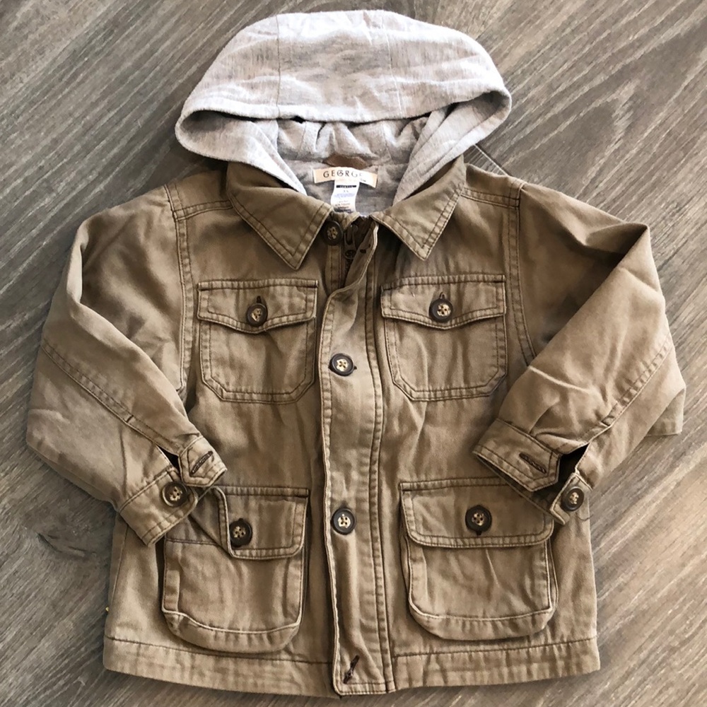 George hooded jacket size 3X